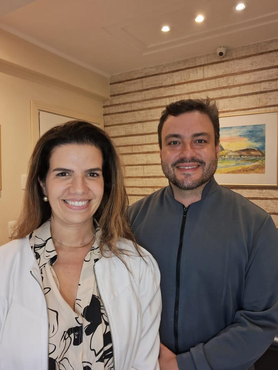 Dr. Bruno José Oliveira e Dra. Patrícia Filippo, fundadores do Centro Odontológico Filippo & Oliveira